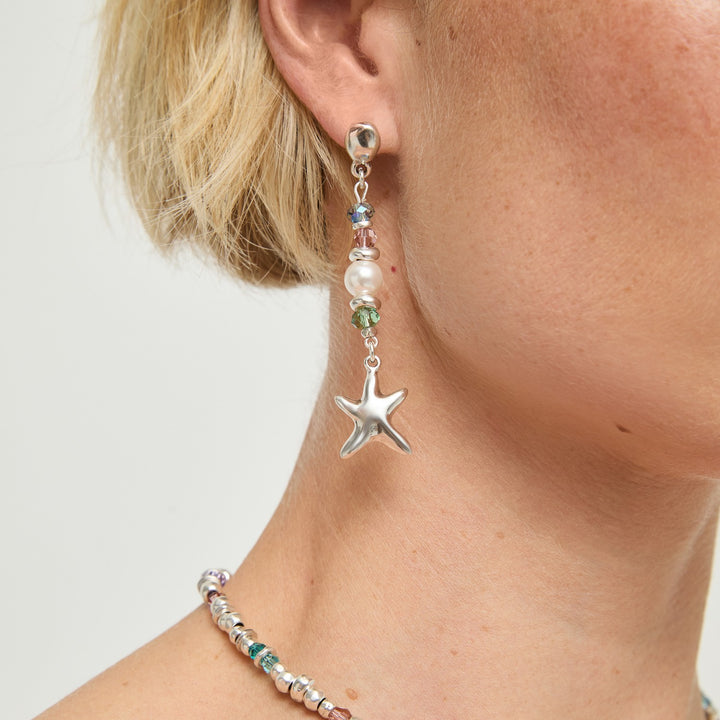 UNOde50 Espectro Silver Plated Earrings PEN1103MCLMTL