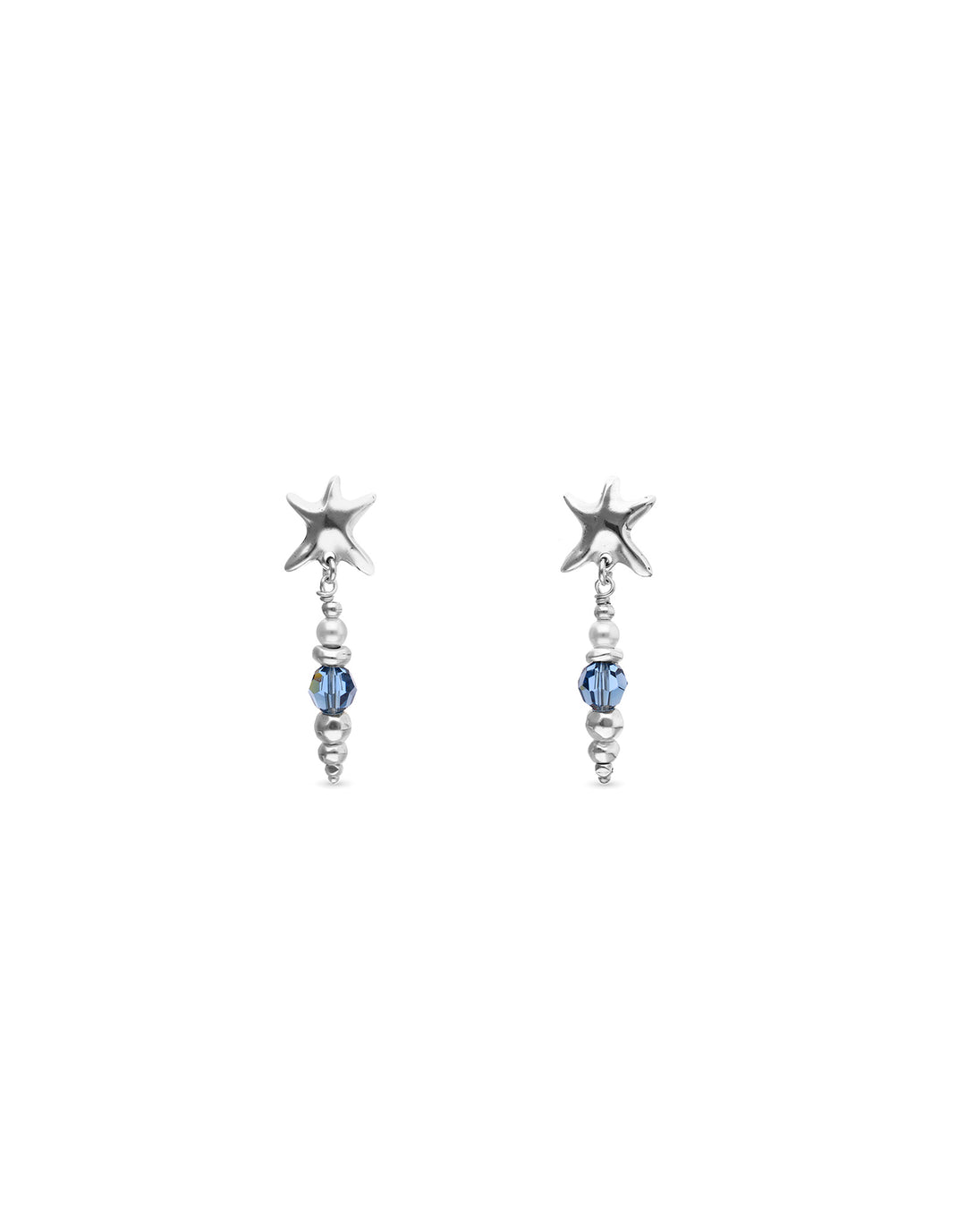 UNOde50 Starblue Silver Plated Earrings PEN1104AZUMTL