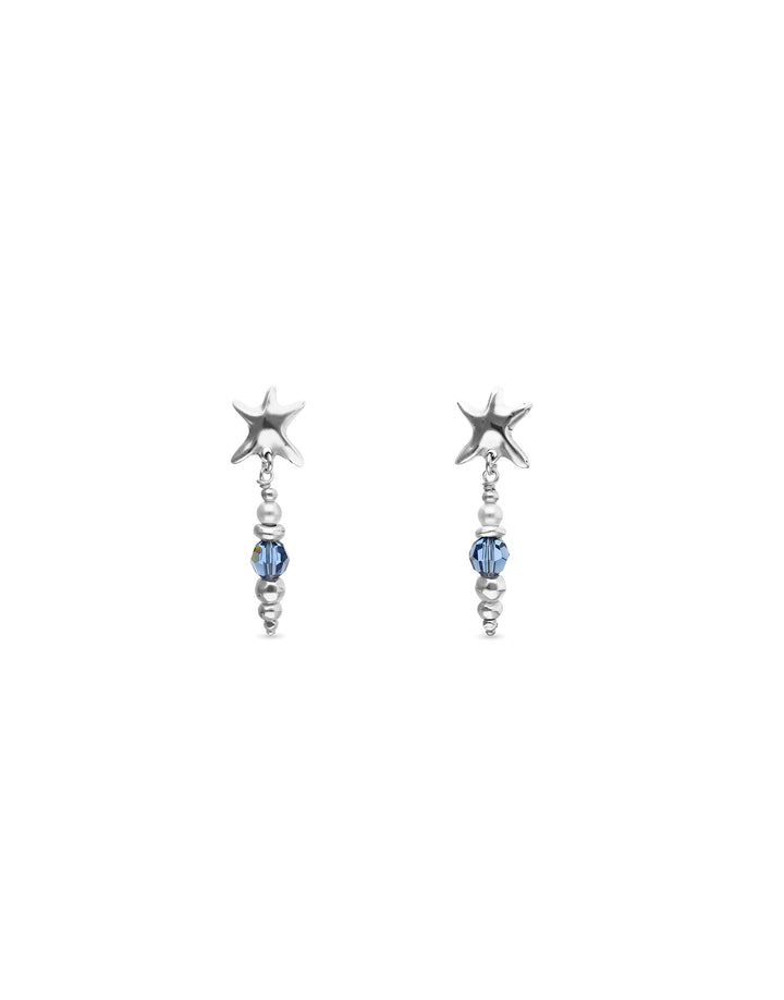 UNOde50 Starblue Silver Plated Earrings PEN1104AZUMTL