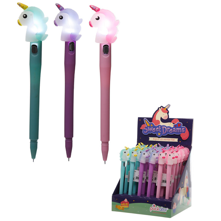 Sweet Dreams LED Unicorn Fine Tip Pen PEN130