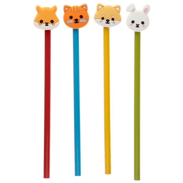 Adoramals Animal Pencil with PVC Topper PEN149
