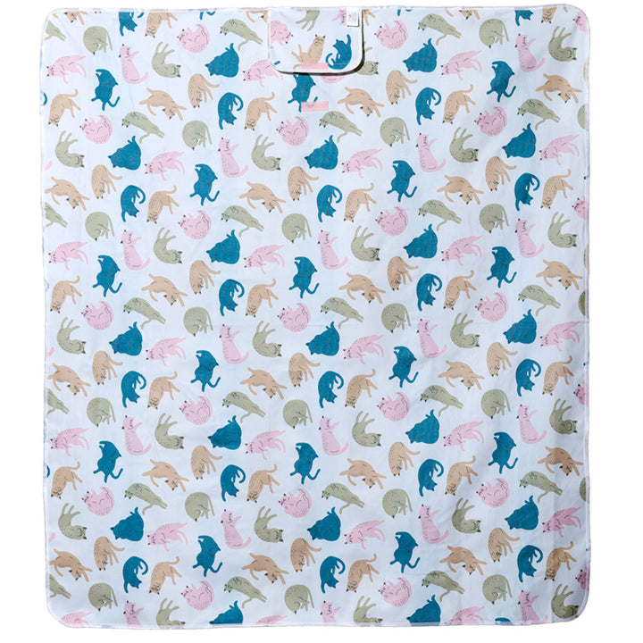 Cat's Life Picnic Blanket PICB01