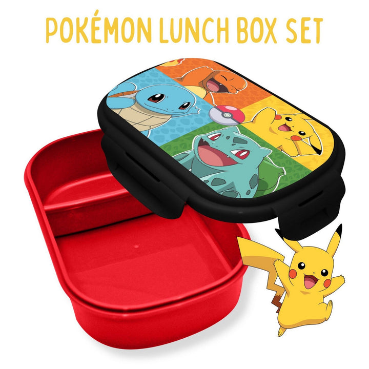 Kids Film And Cartoon Pokemon Lunch Box Red PK00030