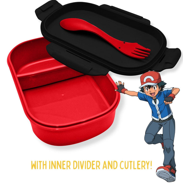 Kids Film And Cartoon Pokemon Lunch Box Red PK00030