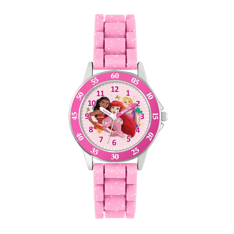 Disney Princess Pink Time Teacher Analogue Watch PN4660ARG