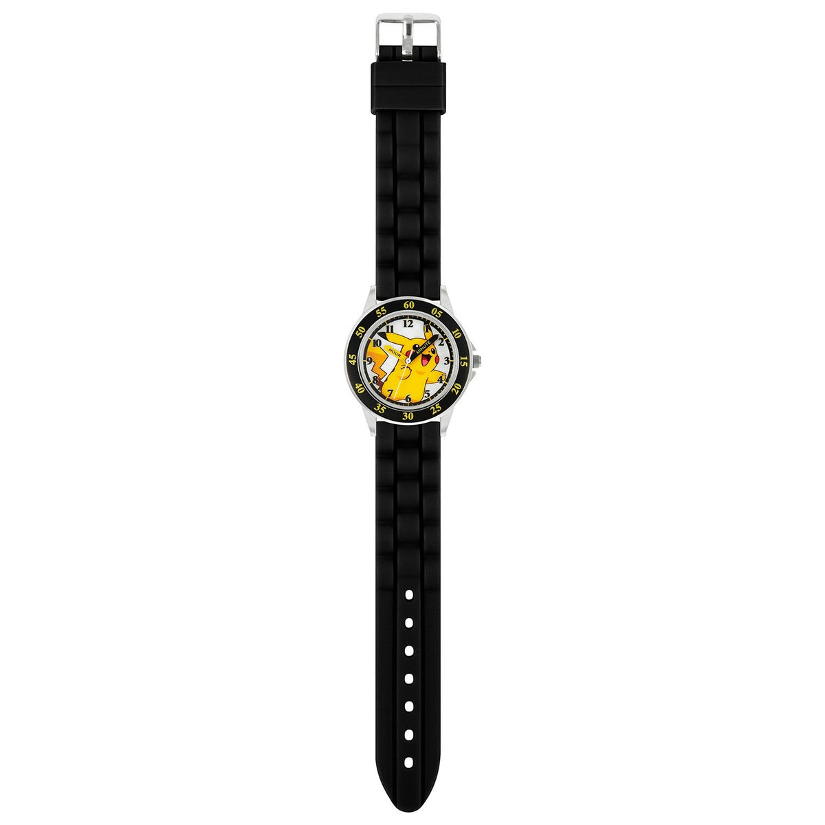 Kids Film And Cartoon Pokemon Pokémon Black Time Teacher Yellow Watch POK9048ARG