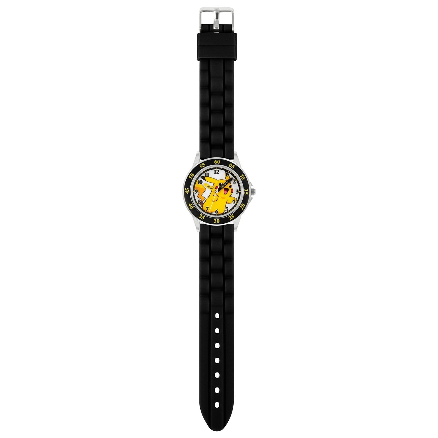 Kids Film And Cartoon Pokemon Pokémon Black Time Teacher Yellow Watch POK9048ARG
