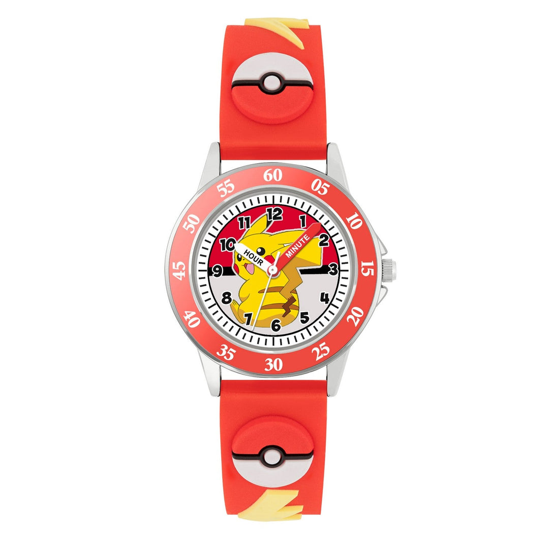 Kids Film And Cartoon Pokemon Pikachu Time Teacher Red Watch POK9074
