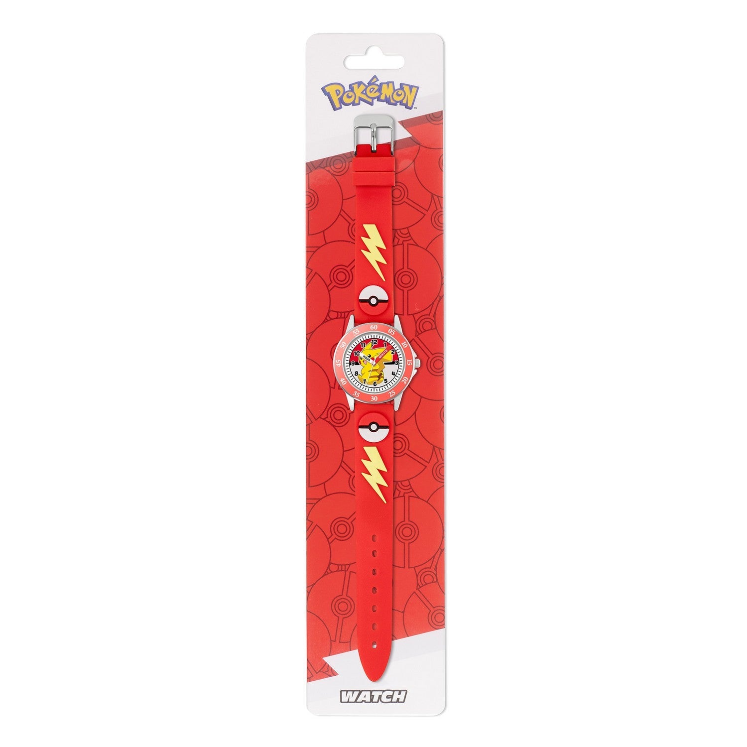 Kids Film And Cartoon Pokemon Pikachu Time Teacher Red Watch POK9074