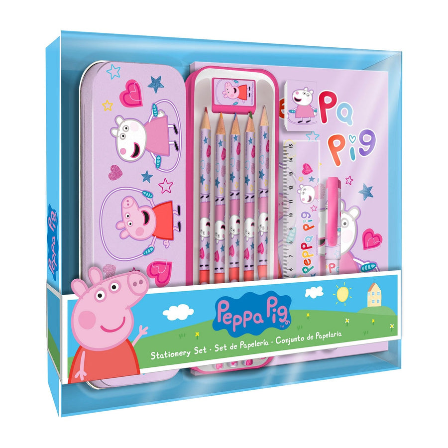 Pre School 11 Pcs Peppa Pig Stationary Set PP17119