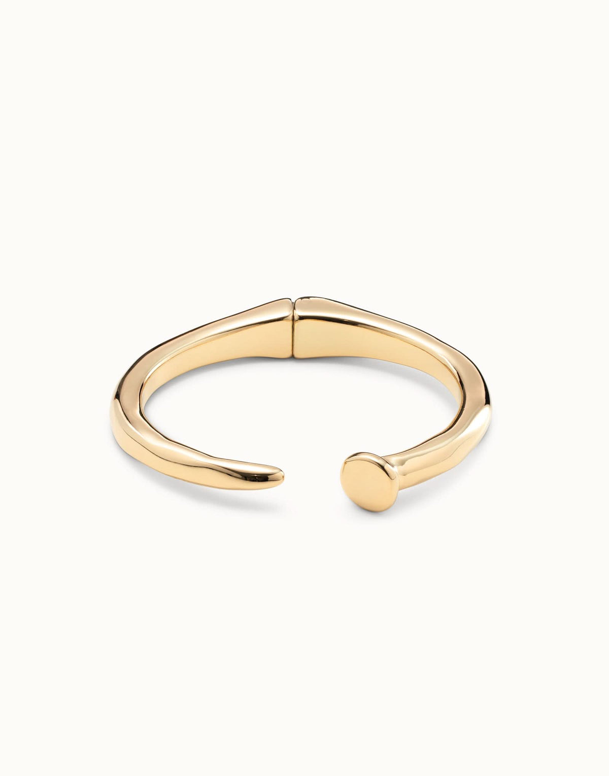 18k Gold Plated San Valentin Gold Bangle Bracelet PUL1821ORO0000
