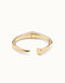 18k Gold Plated San Valentin Gold Bangle Bracelet PUL1821ORO0000