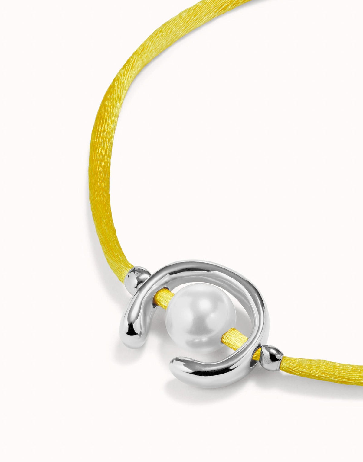 Sterling Silver Plated Ser Diferente Yellow Bracelet PUL2505AMRMTL0M