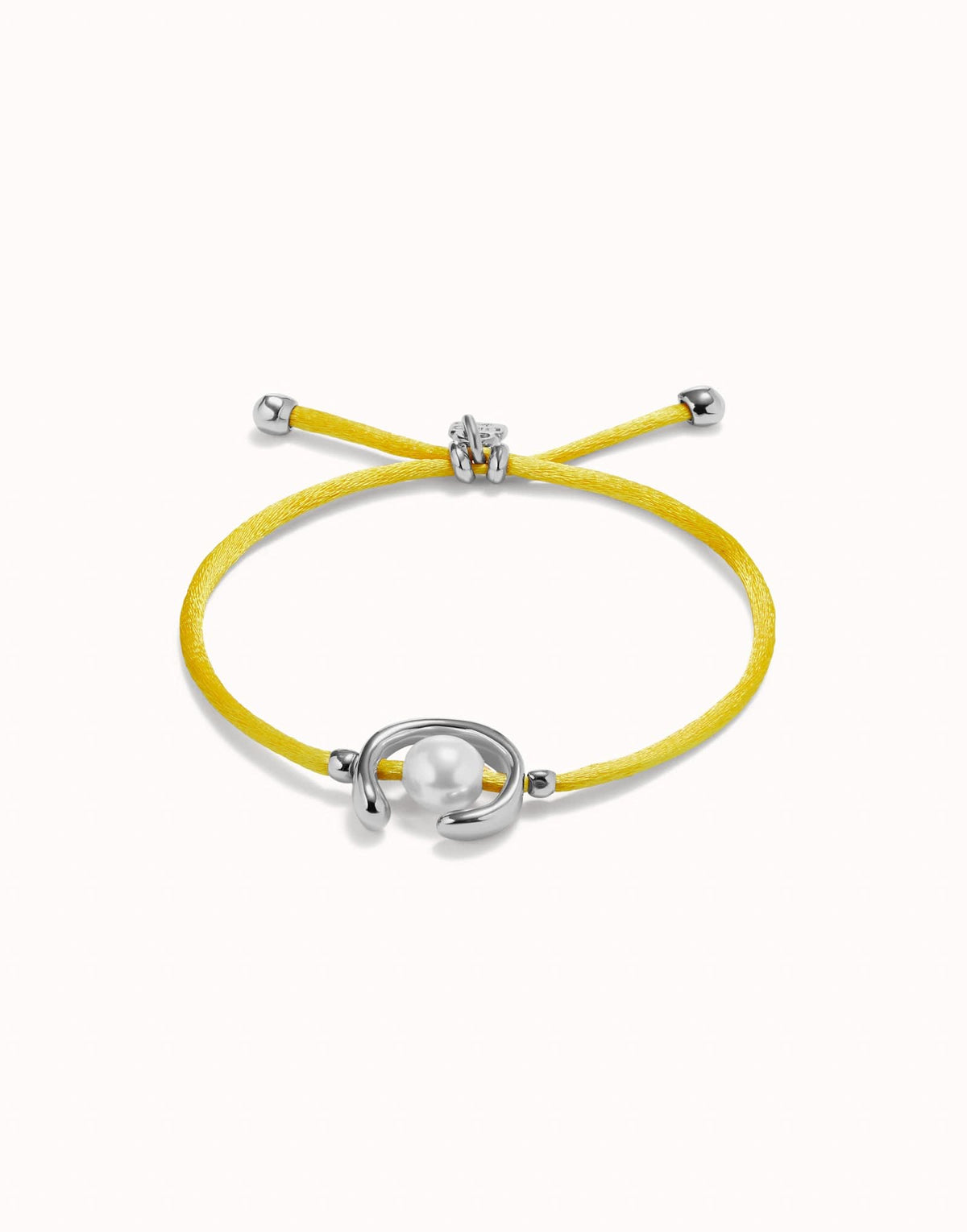 Sterling Silver Plated Ser Diferente Yellow Bracelet PUL2505AMRMTL0M