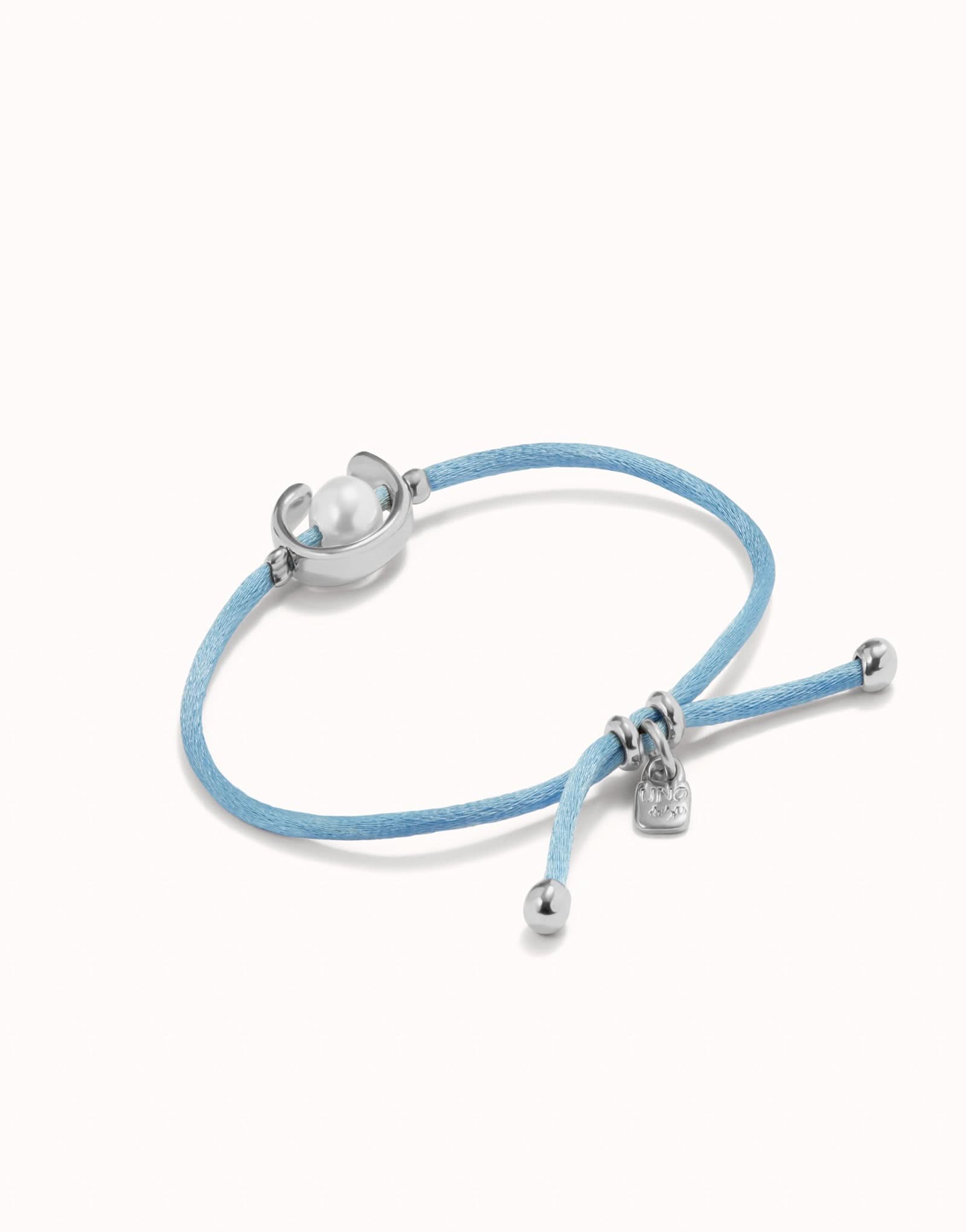 Sterling Silver Plated Ser Diferente Blue Bracelet PUL2505AZUMTL0M