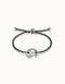 Sterling Silver Plated Ser Diferente Grey Bracelet PUL2505GRSMTL0M