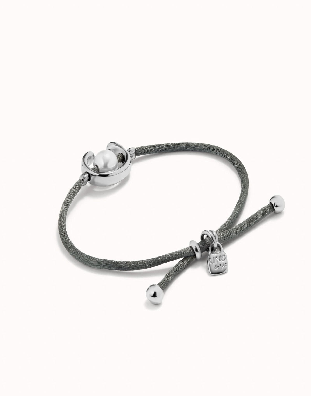 Sterling Silver Plated Ser Diferente Grey Bracelet PUL2505GRSMTL0M