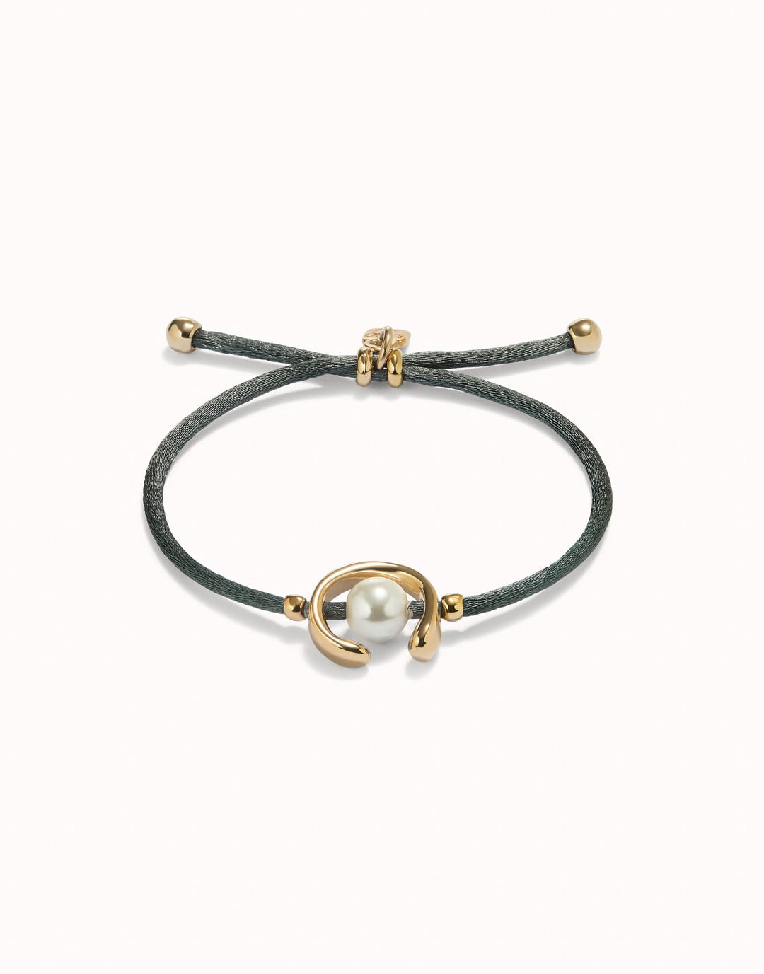 18k Gold Plated Ser Diferente Grey Bracelet PUL2505GRSORO0M