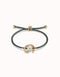 18k Gold Plated Ser Diferente Grey Bracelet PUL2505GRSORO0M