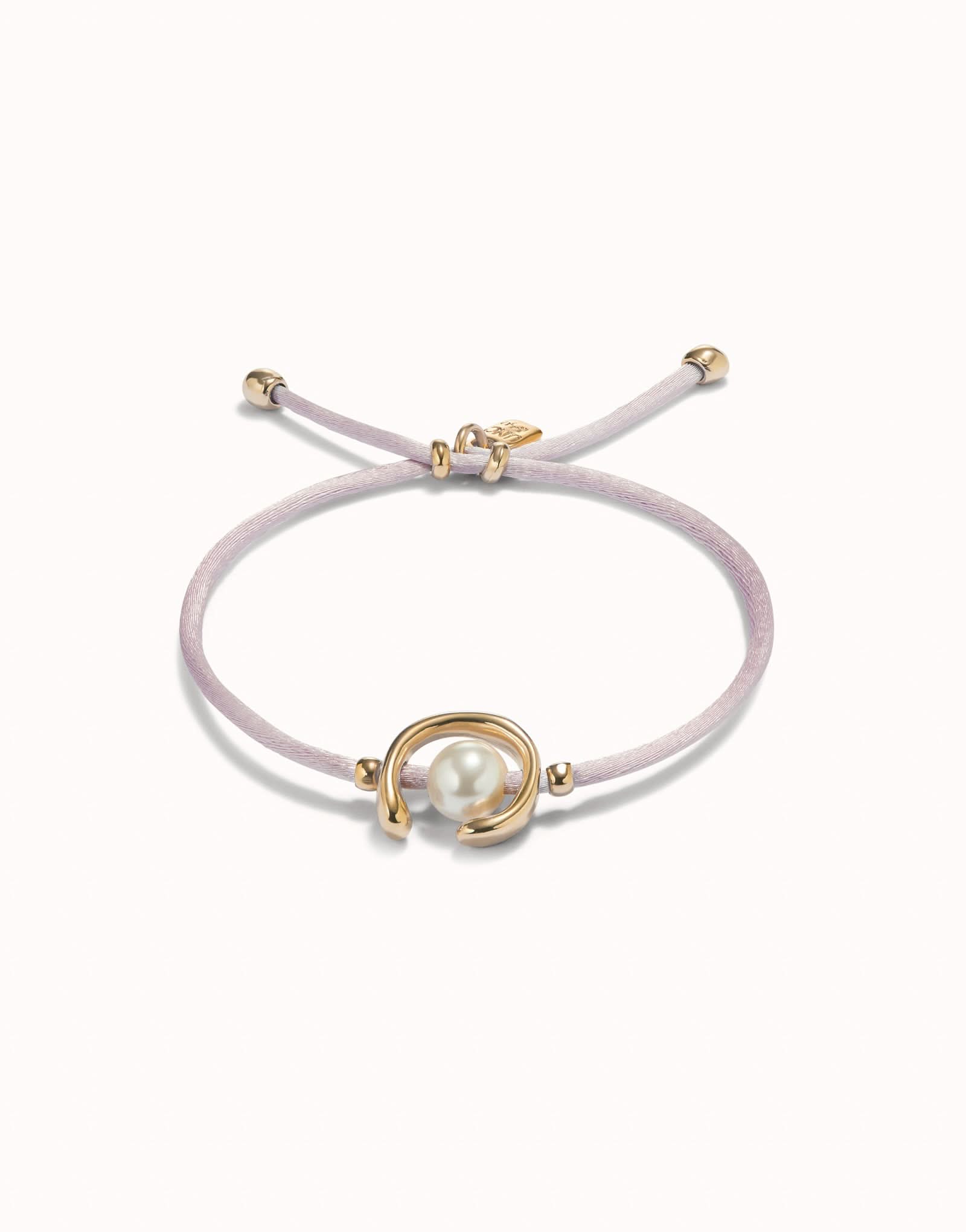 18k Gold Plated Ser Diferente Lilac Bracelet PUL2505LILORO0M