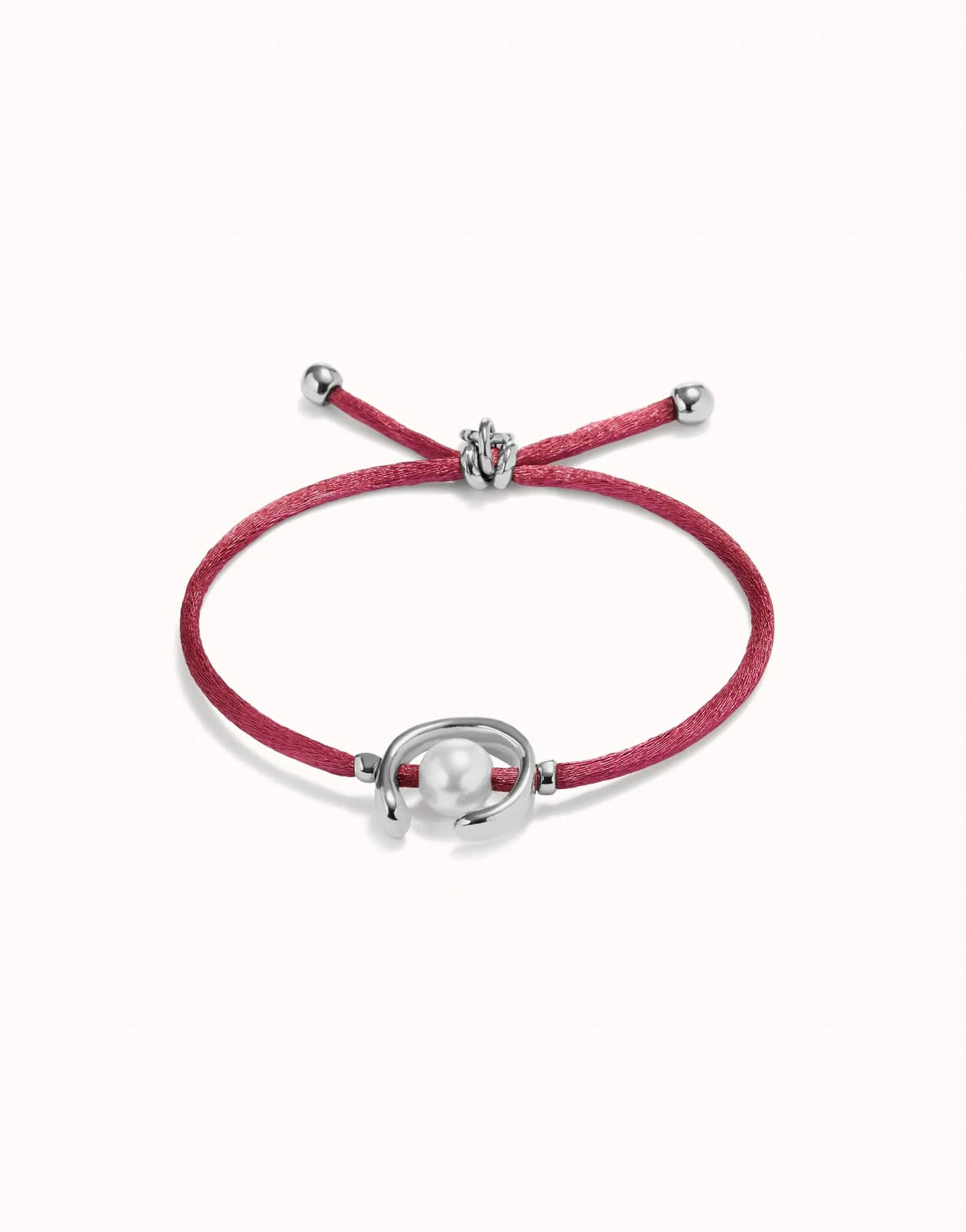 Sterling Silver Plated Ser Diferente Mauve Bracelet PUL2505MLVMTL0M
