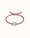 Sterling Silver Plated Ser Diferente Mauve Bracelet PUL2505MLVMTL0M