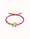 18k Gold Plated Ser Diferente Red Bracelet PUL2505ROJORO0M