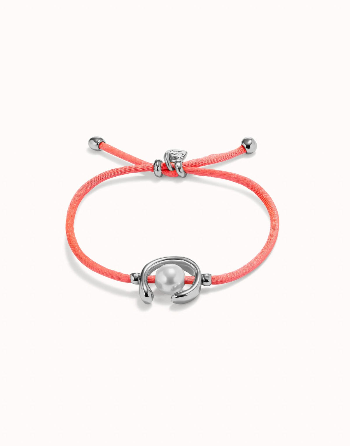 Sterling Silver Plated Ser Diferente Pink Bracelet PUL2505RSAMTL0M
