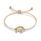 18k Gold Plated Ser Diferente Salmon Bracelet PUL2505SLMORO0M