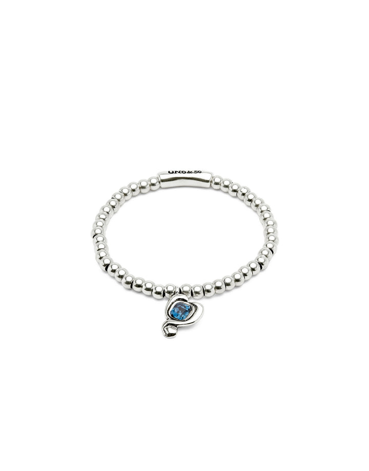 Sterling Silver Plated Ser Expresiva Blue Bracelet PUL2514AZOMTL0