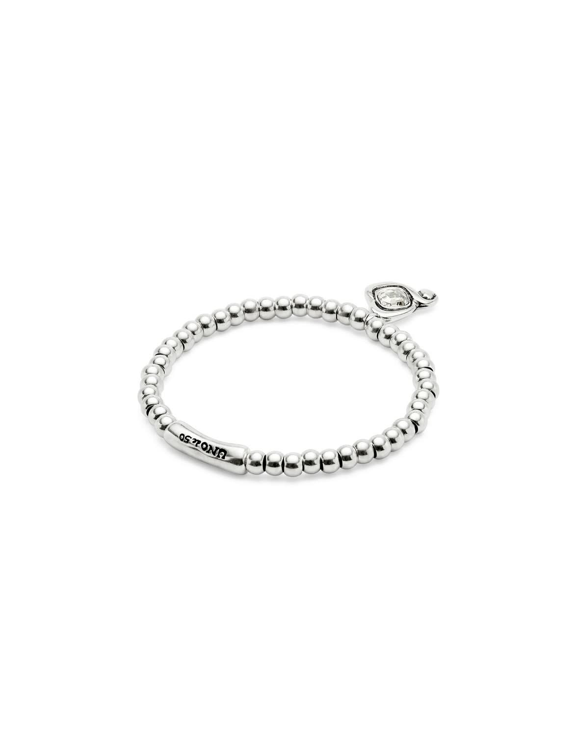 Sterling Silver Plated Ser Expresiva White Bracelet PUL2514CRSMTL0 - Bold and expressive bracelet with a contemporary flair, perfect for making a statement in luxury fashion.