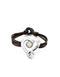 Luxurious Sterling Silver Plated Ser Expresiva White Bracelet PUL2542CRSMTL0 featuring a beautiful heart design.