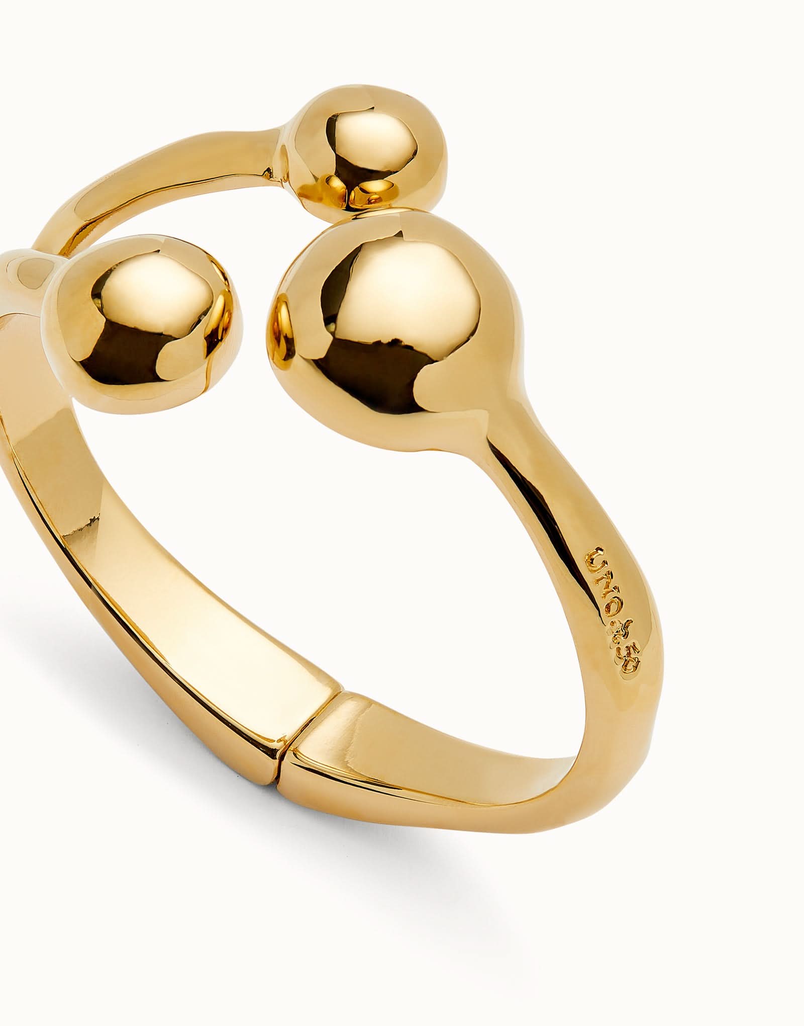 18k Gold Plated Ser Intrepida Gold Bracelet PUL2546ORO0000