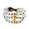 18k Gold Sterling Silver Plated Ser Intrepida Gold Bracelet PUL2550OROMTL0