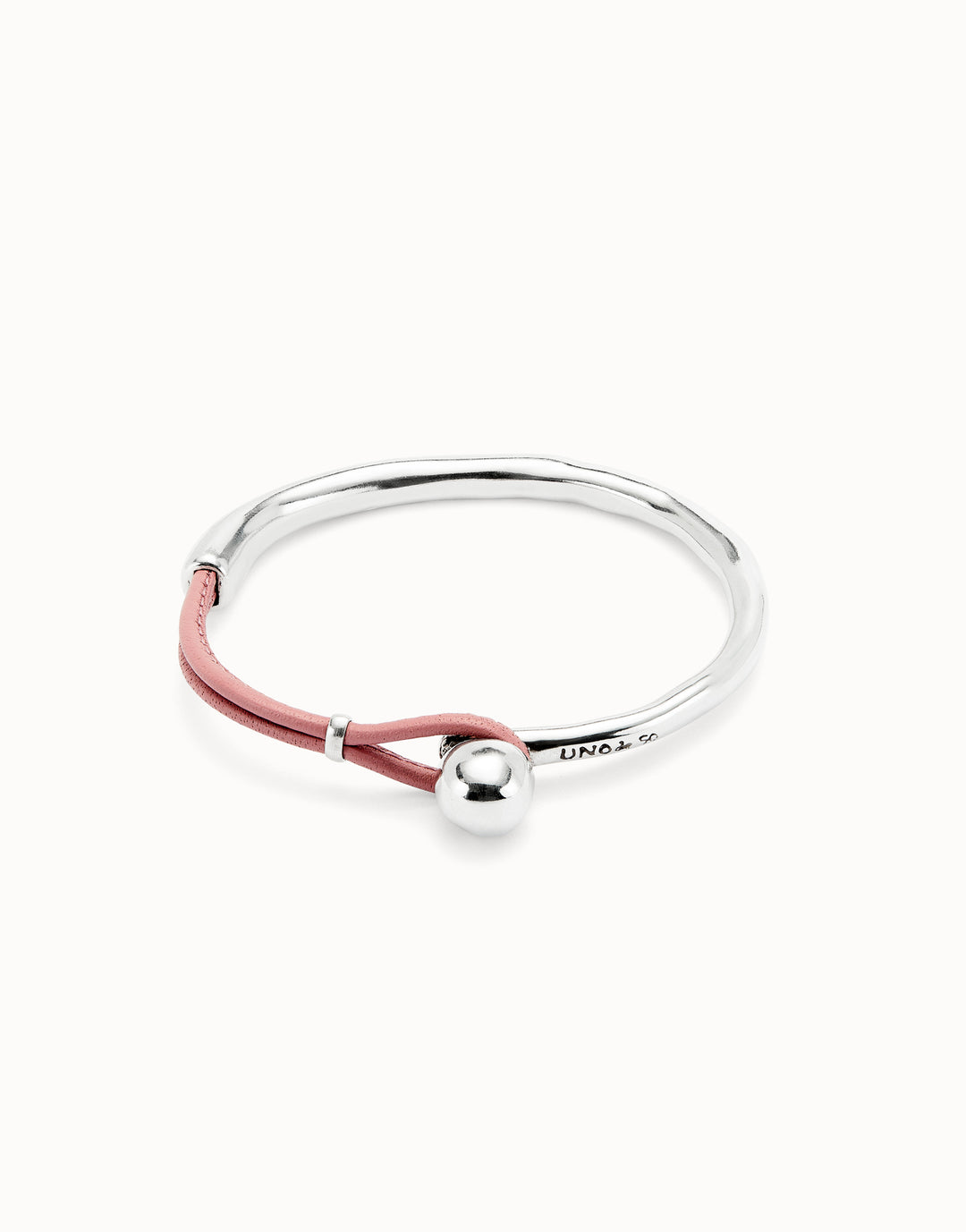 Sterling Silver Plated Ser Intrepida Pink Bracelet PUL2551RSAMTL0