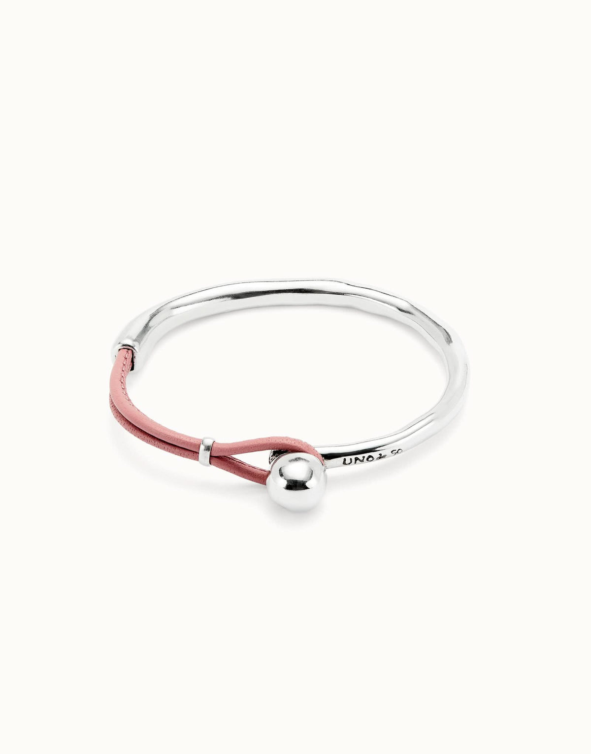 Sterling Silver Plated Ser Intrepida Pink Bracelet PUL2551RSAMTL0