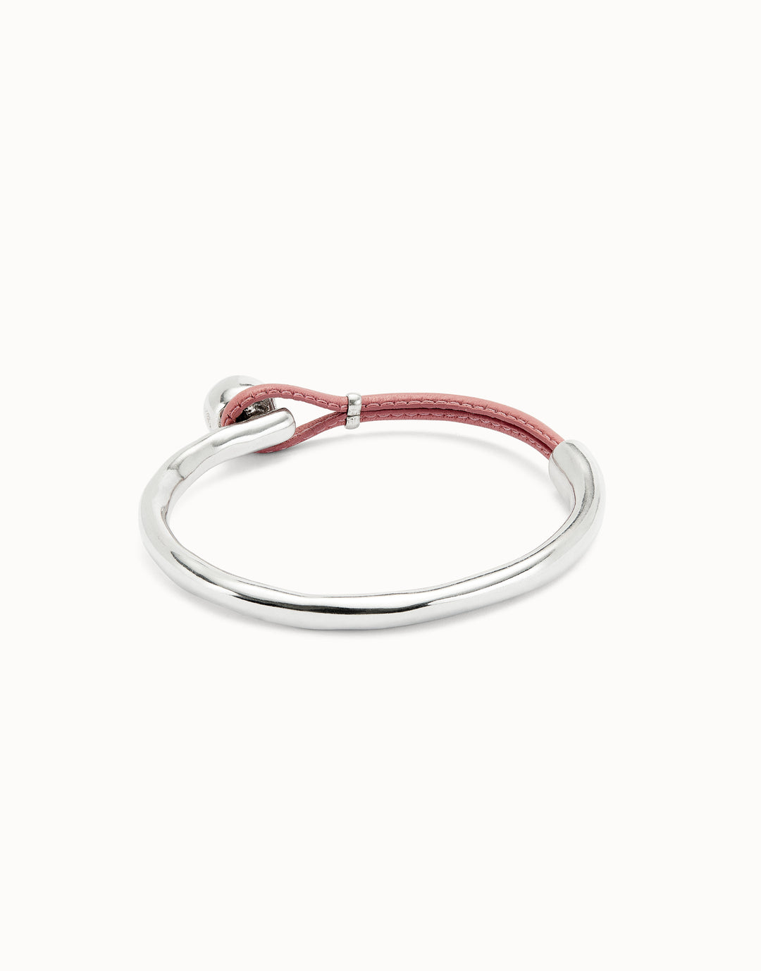 Sterling Silver Plated Ser Intrepida Pink Bracelet PUL2551RSAMTL0