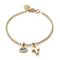 18k Gold Plated Ser Unico Blue Bracelet PUL2560AZUORO0