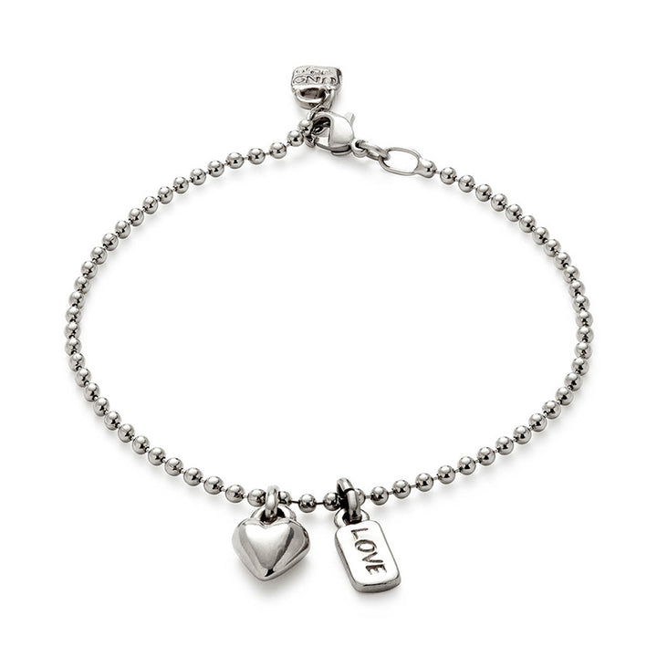 Sterling Silver Plated Ser Unico Silver Bracelet PUL2561MTL0000