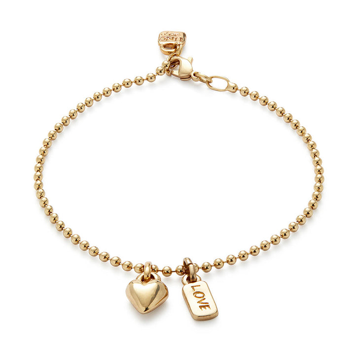 18k Gold Plated Ser Unico Gold Bracelet PUL2561ORO0000