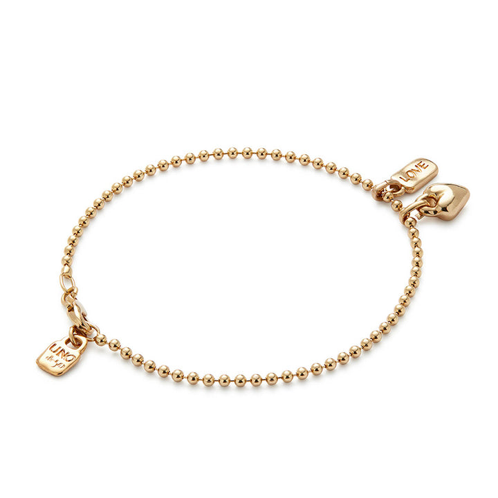 18k Gold Plated Ser Unico Gold Bracelet PUL2561ORO0000