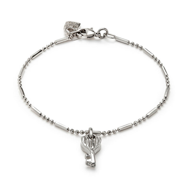 Sterling Silver Plated Ser Unico Silver Bracelet PUL2571MTL0000