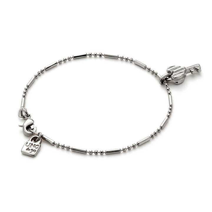 Sterling Silver Plated Ser Unico Silver Bracelet PUL2571MTL0000