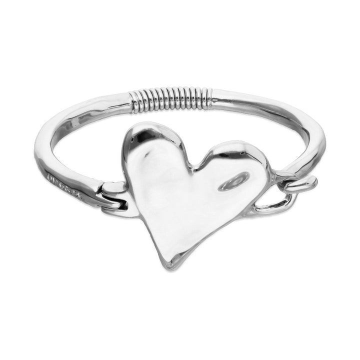 Metal Alloy Semi Rigid Plated In Gold 18K Heart Detail bangles PUL2639MTL000