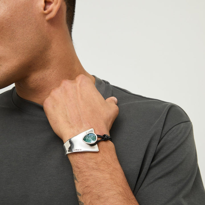 UNOde50 Presagio Silver Plated Bracelet PUL2649VRDMTL