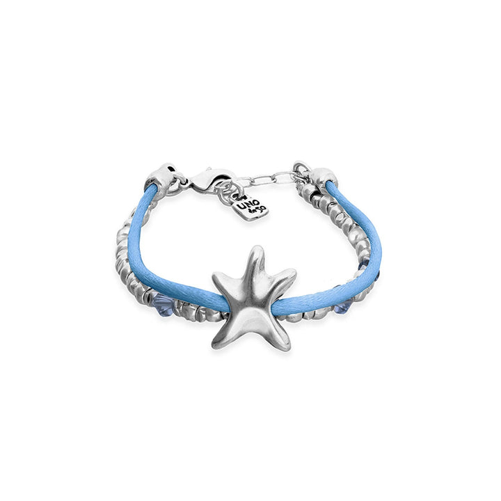 UNOde50 Sisterstar Silver Plated Bracelet PUL2657AZUMTL