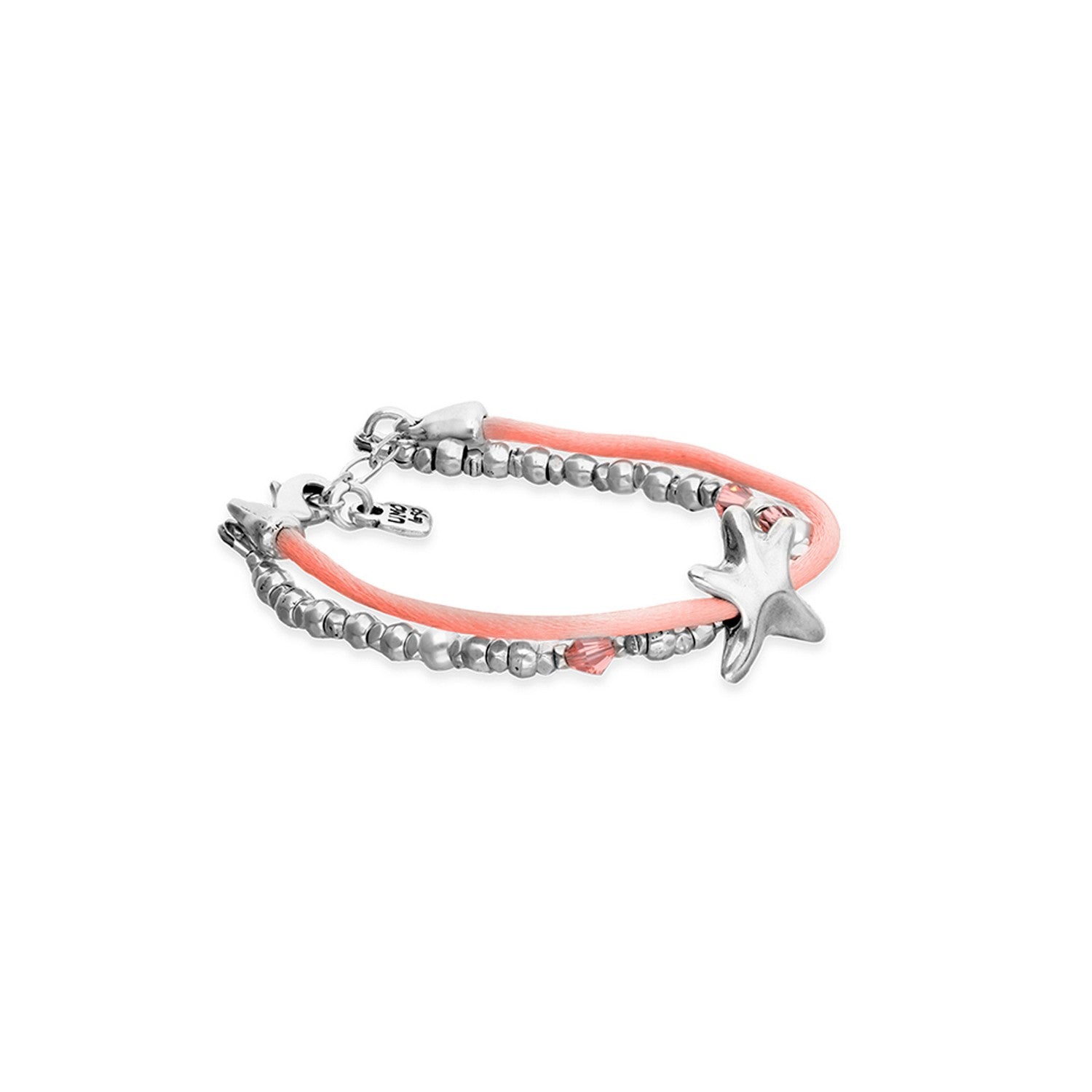 UNOde50 Sisterstar Silver Plated Bracelet PUL2657NRJMTL