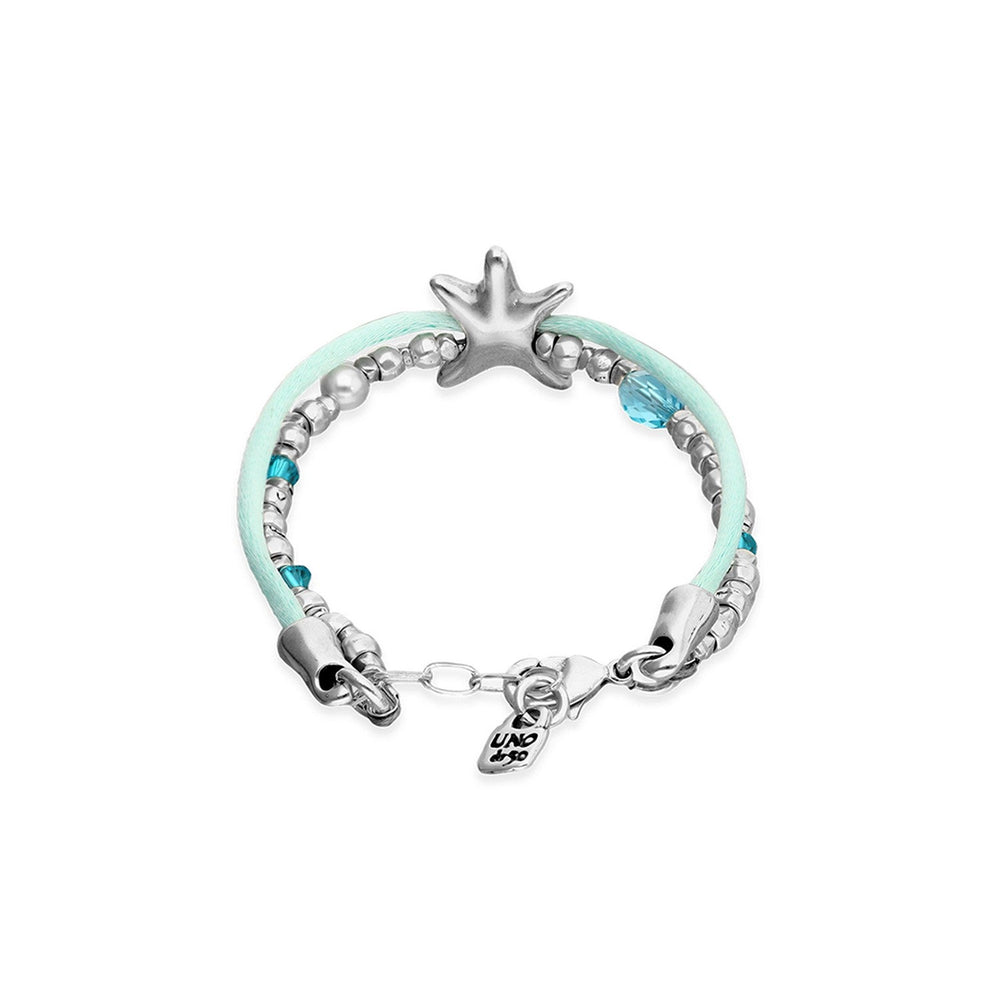 UNOde50 Sisterstar Silver Plated Bracelet PUL2657VRDMTL