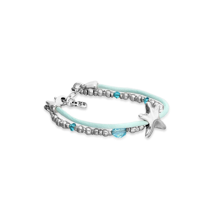 UNOde50 Sisterstar Silver Plated Bracelet PUL2657VRDMTL