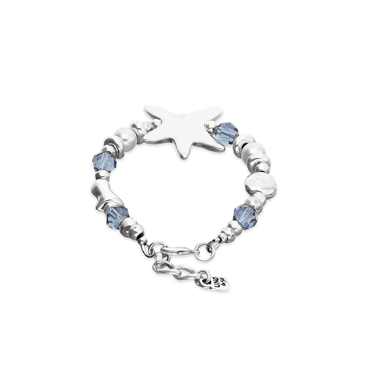 UNOde50 Starblue Silver Plated Bracelet PUL2660AZUMTL